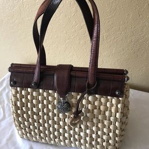 Brighton Basket weave purse